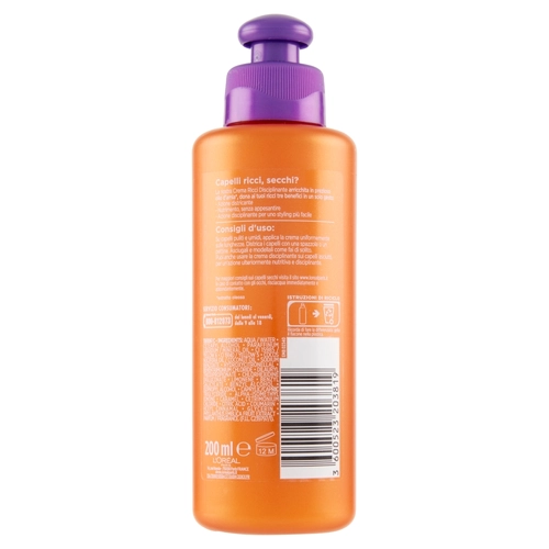 Crema Ricci Disciplinante Olio Straordinario Senza Risciacquo 200ml BRI1188792