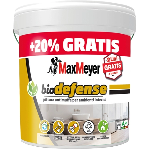 Pittura murale Biodefense 10L+2L Omaggio BRI1191485