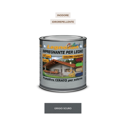 Impregnante Legnosan Colors all'acqua da 0,75 L BRI1192436