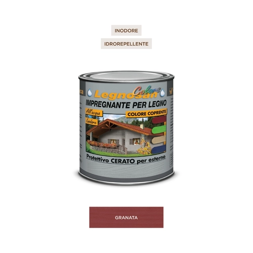 Impregnante Legnosan Colors all' acqua da 0,75 L BRI1192439