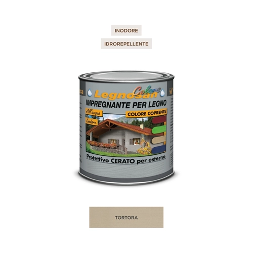 Impregnante Legnosan Colors all' acqua da 0,75 L BRI1192440