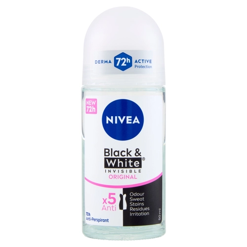 NIVEA Black & White Invisible Original Rollon 50ml BRI1195722