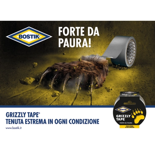 BOSTIK GRIZZLY TAPE GRIGIO 10MX50MM BRI1198870