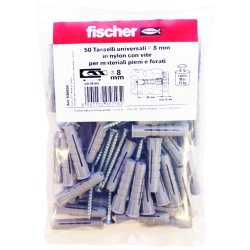 KIT 50 TASSELLI T6/VA 8 C/100 VITI BRI1209724