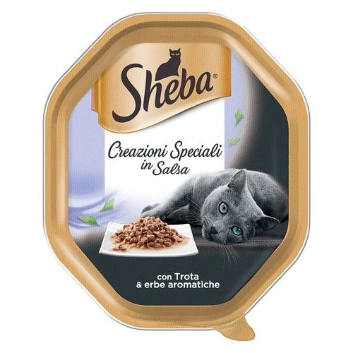 Sheba Creazioni Speciali in Salsa Trota & erbe aro BRI1218384
