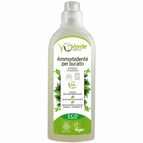 VERDE OFFICINA AMMORBIDENTE PER BUCATO A MANO E LAVATRICE 1000 ml Certificato Eco BRI1218576