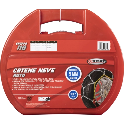 Catena da neve da 9 mm BRI1222775