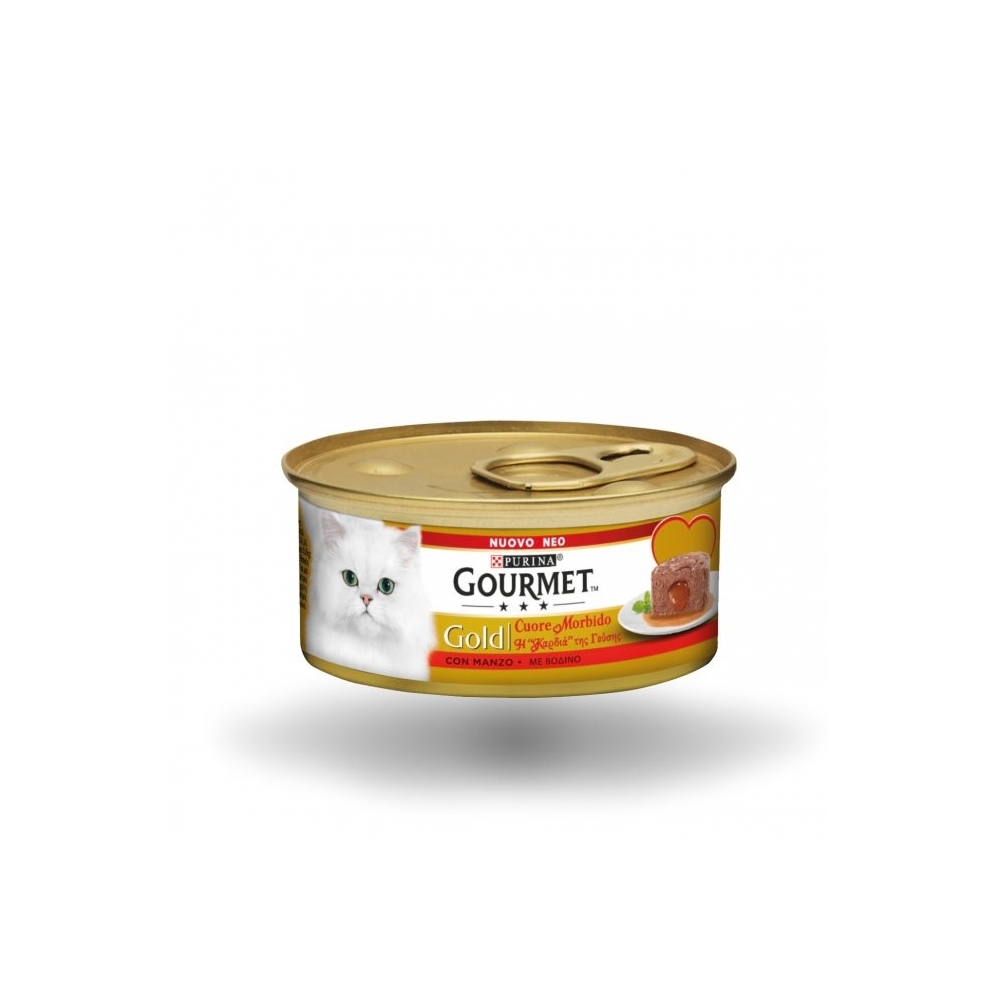 Gourmet Gourmet Gold Cuore Morbido 85 gr Manzo