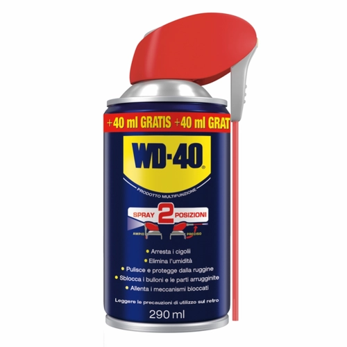 WD-40 Prodotto Multifunzione Lubrificante Spray 250 ml + 40 ml BRI1224063