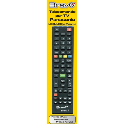 Telecomando universale Brand 5 Panasonic per televisore BRI1224310