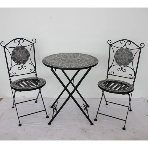 Set Mosaico tavolo+ 2 sedie Pieghevoli BRI1224547