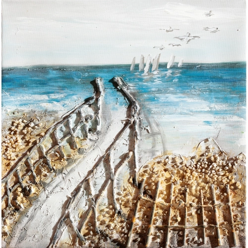 Dipinto a mano soggetto di tipo paesaggio
 BRI1226983