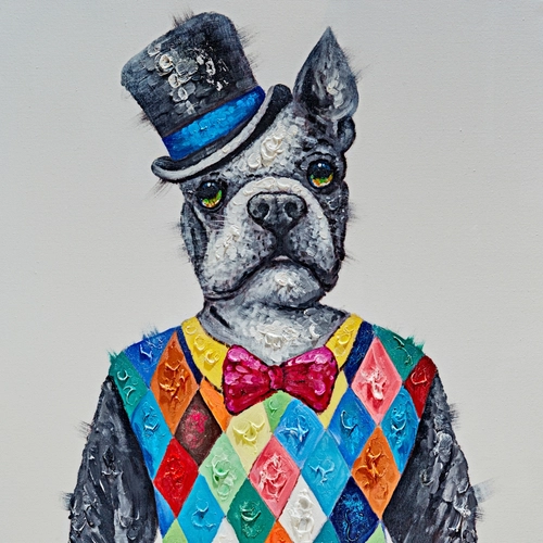 Dipinto a mano soggetto di tipo pop art
 BRI1227002