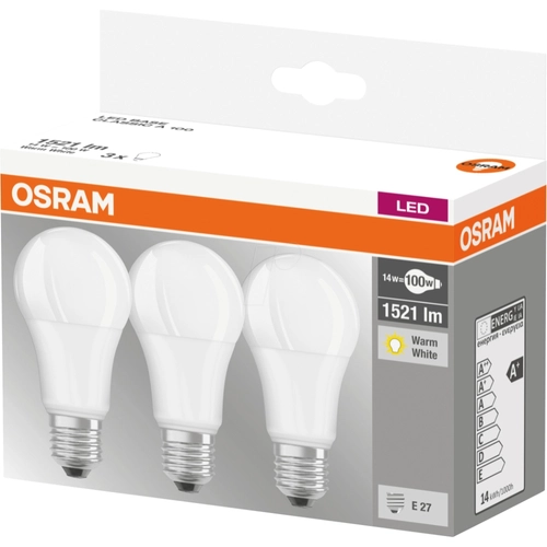 Set lampadine LED 3pz attacco E27 BRI1228772