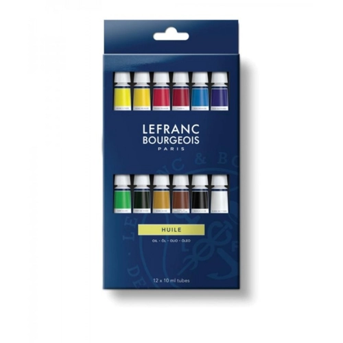 Set colori ad olio fine da 12 pezzi x 10mL BRI1233213
