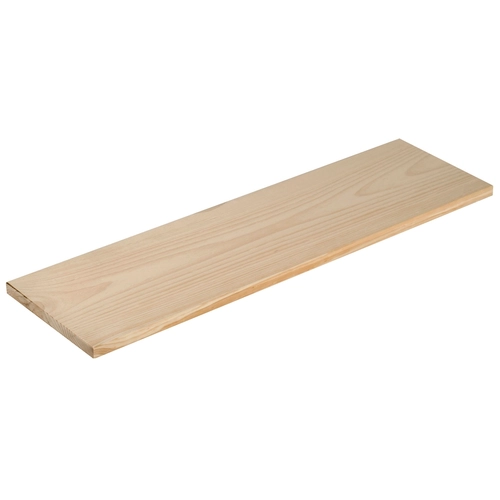  Mensola a muro in pino massiccio 90x25 cm spessore 200 mm BRI1235048