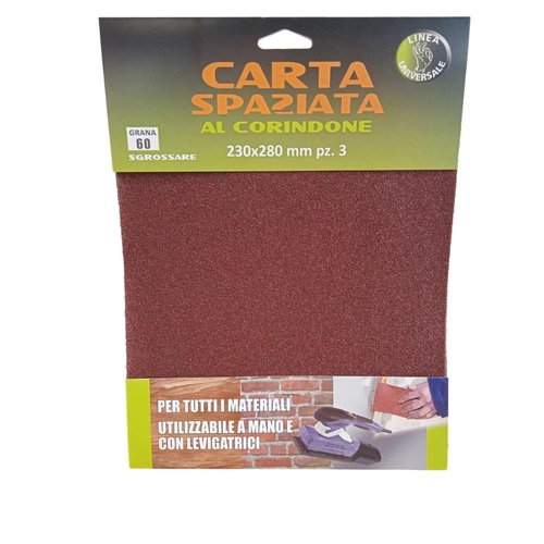 Fogli abrasivi grana 60
 BRI1237444