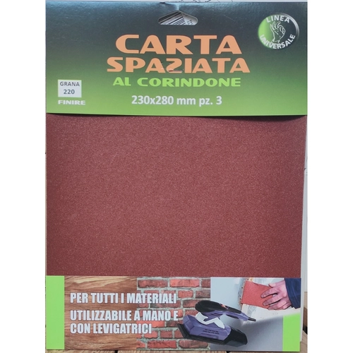 Fogli abrasivi grana 220
 BRI1237449