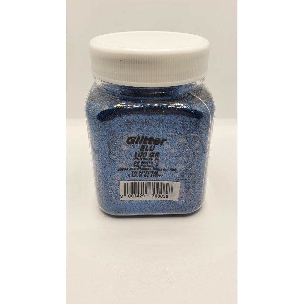 Image of No Brand Glitter in polvere blu da 100 g014