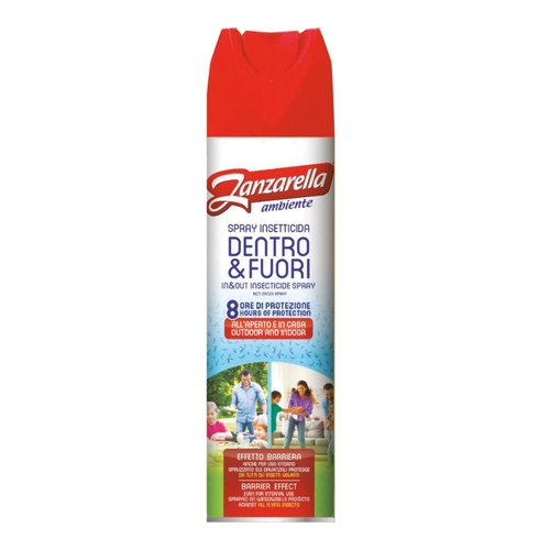 Insetticida ZANZARELLA IN&OUT con funzione abbattente, repellente
 BRI1240287