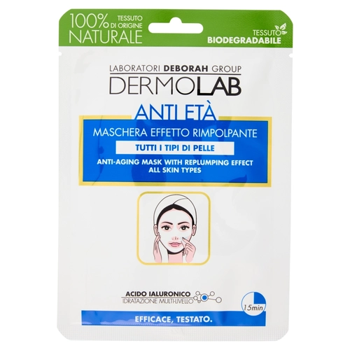 Dermolab Anti Età Maschera Effetto Rimpolpante 1 pz BRI1250736