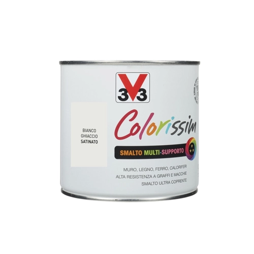 Smalto Colorissim da 0.125 L, bianco ghiaccio satinato BRI1253626