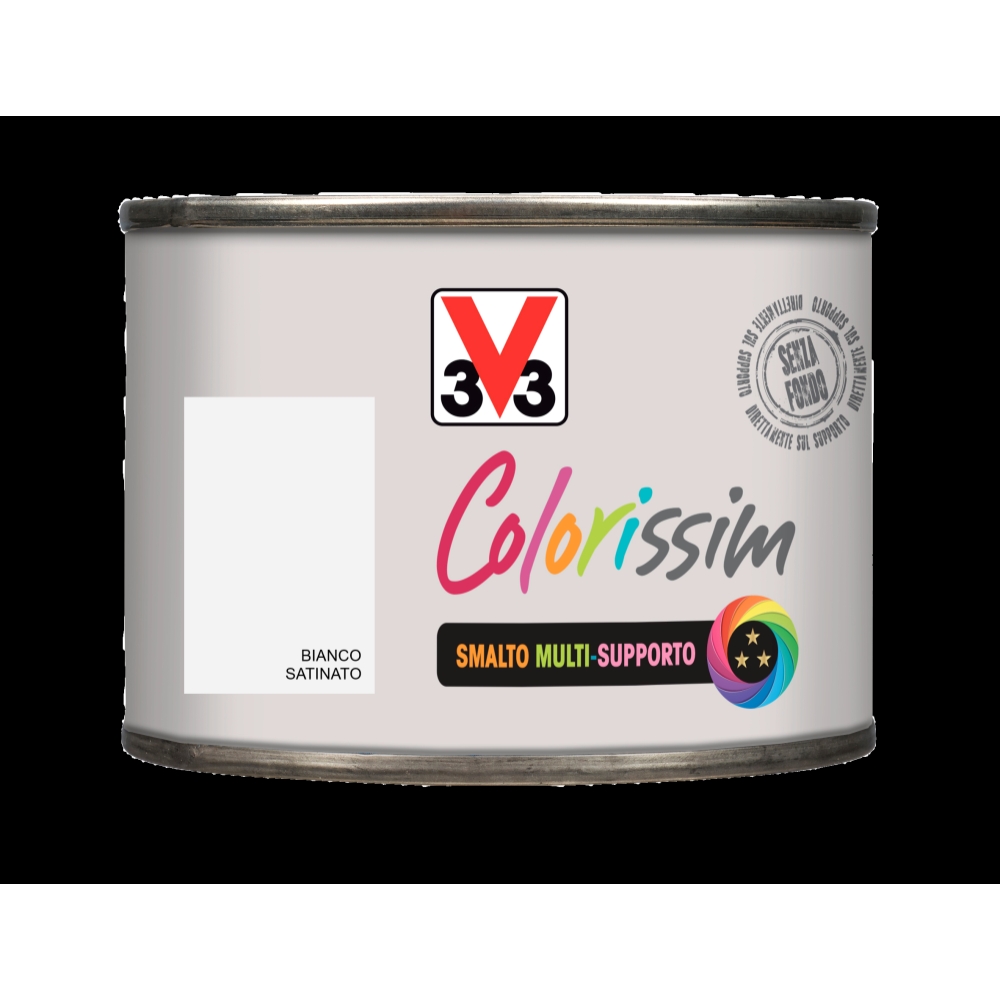 Image of V33 Smalto Colorissim da 0.125 L, bianco satinato014