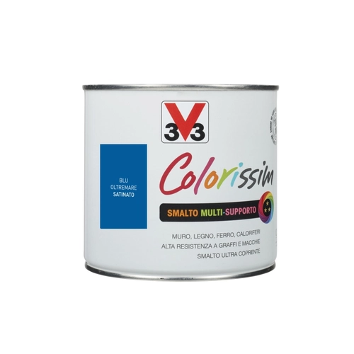 Smalto Colorissim da 0.125 L, blu satinato BRI1253641