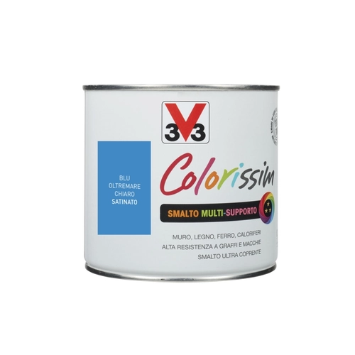 Smalto Colorissim da 0.125 L, blu chiaro satinato BRI1253642