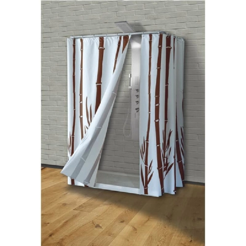Tenda doccia Bamboo L180 x H200 cm BRI1253986