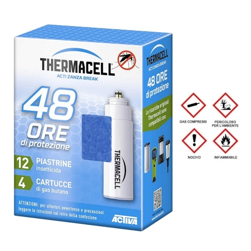 Refill Thermacell Acti Zanza Break con funzione abbattente
 BRI1254650