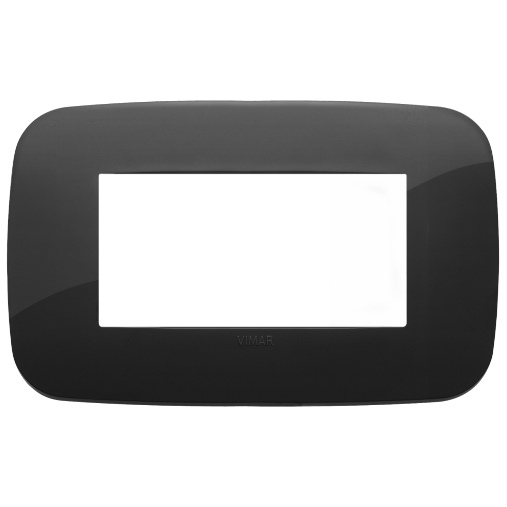 Vimar PLACCA ROUND 4M NERO