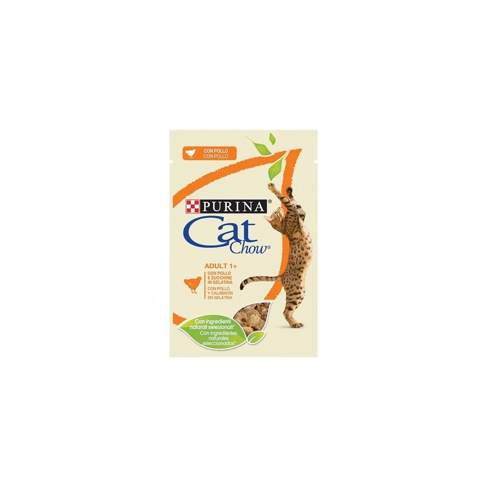 Image of PURINA Purina Cat Chow Adult 85 gr Pollo e Zucchine