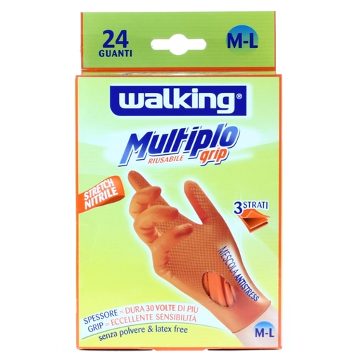 Multiplo Grip guanti riutilizzabili taglia M-L 24 pezzi BRI1259122