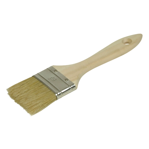Pennello piatto con manico in legno BRI126140