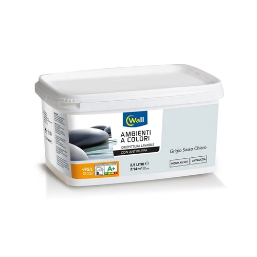 Idropittura 2 L, grigio Alpi opaco BRI1261632
