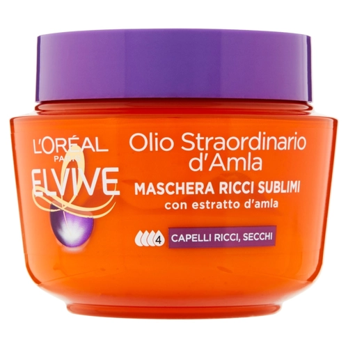 Maschera Capelli Olio Straordinario d'Amla Ricci Sublimi 300ml BRI1263889