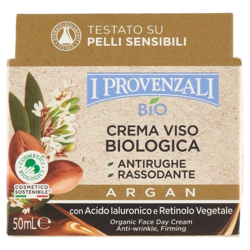 Crema Viso Antirughe Biologica Argan 50ml BRI1270018