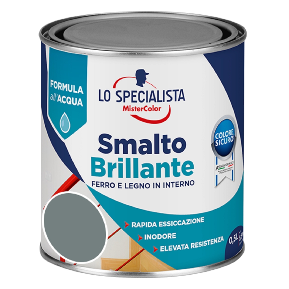 Lo Specialista MCS SMALTO ACQUA BRILLANTE 0,5 LT.