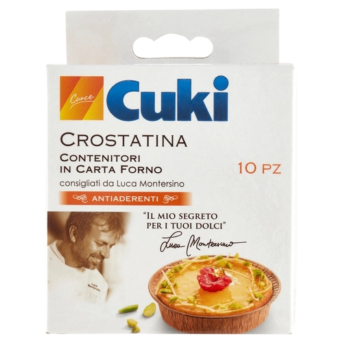 Contenitori in Carta Forno Antiaderente Crostatine 10pz BRI1272759