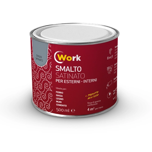 Smalto Work a solvente da 0.5 L BRI1273973