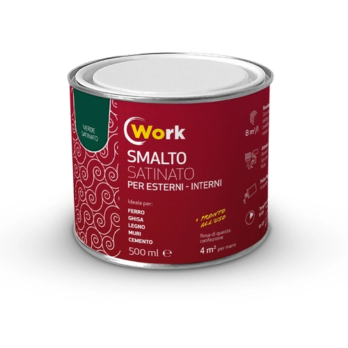 Smalto Work a solvente da 0.5 L BRI1273975