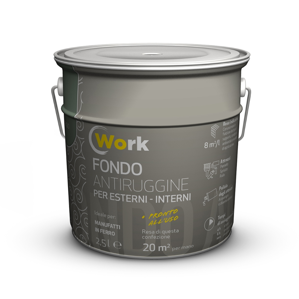 Vernice Da Esterno Antiruggine Per Ferro LUXENS Nero Grafite Opaco Effetto Anticato 0 25 L 82428586
