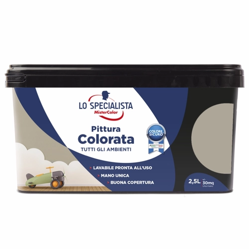 Pittura murale Tutti Ambienti 2,5 L, marrone BRI1276507