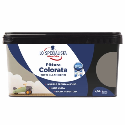 Pittura murale Tutti Ambienti 2,5 L, marrone BRI1276509