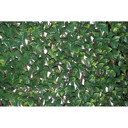 Traliccio estensibile c/foglie 3d in hdpe 1x2 verd BRI1276627