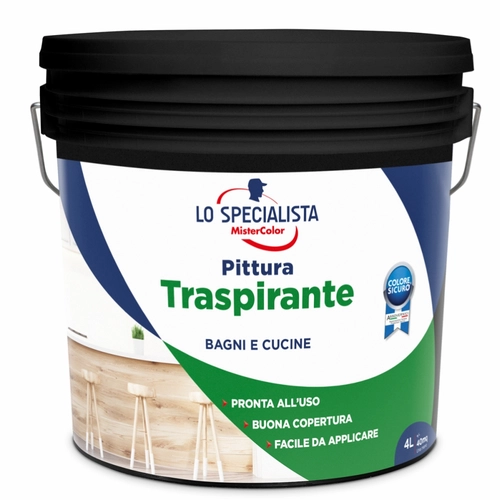 Idropittura MCS 4 L, bianco BRI1276657
