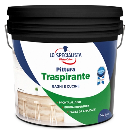 Idropittura MCS 14 L, bianco BRI1276658