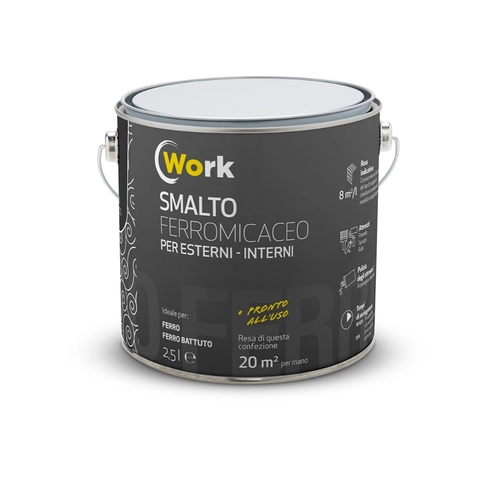 Smalto antiruggine Work da 2.5 L BRI1278484