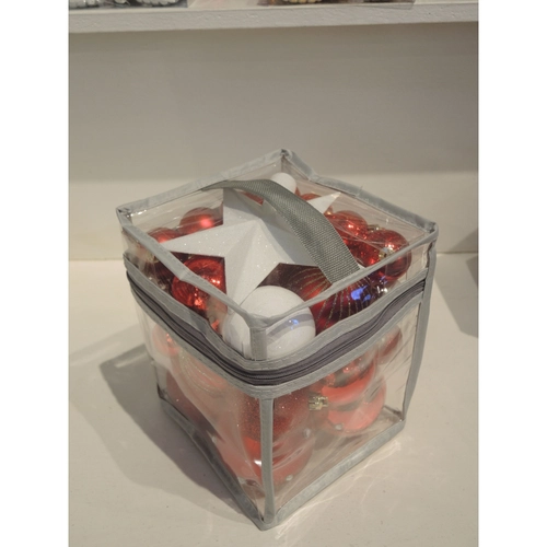 Box sfere rosso, bianco BRI1278522